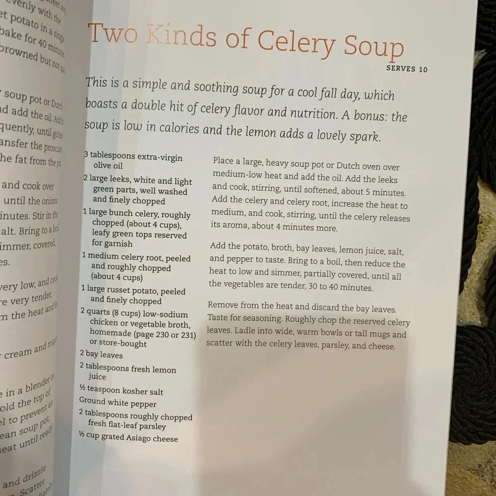 Set 2 Rachael Ray's‎ Open House Cookbook and Mr. Sunday's Soups